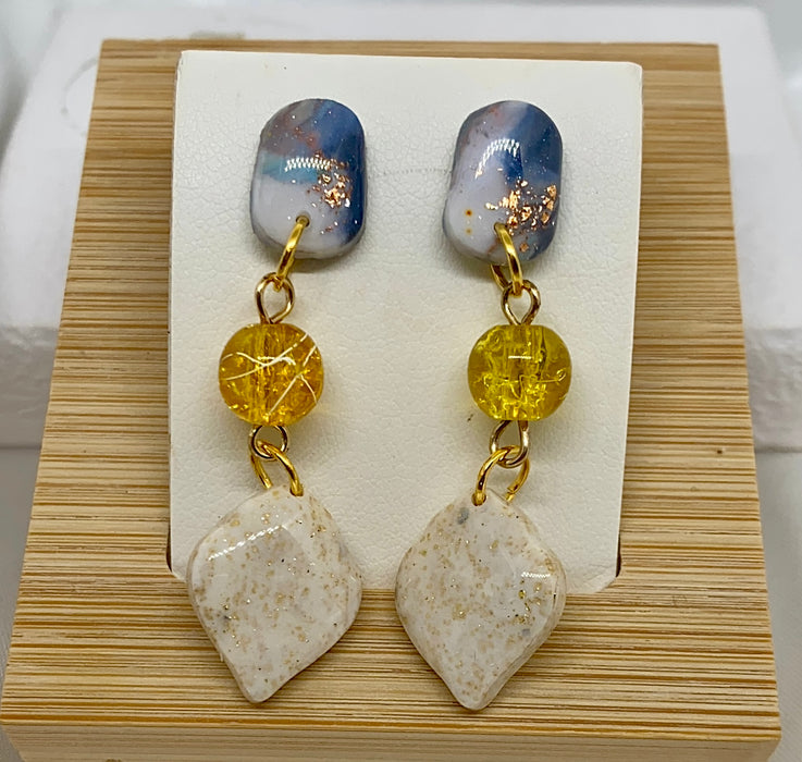 Orecchini Granito Ambra