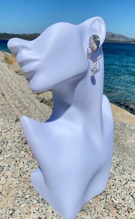 Orecchini Granito Argini