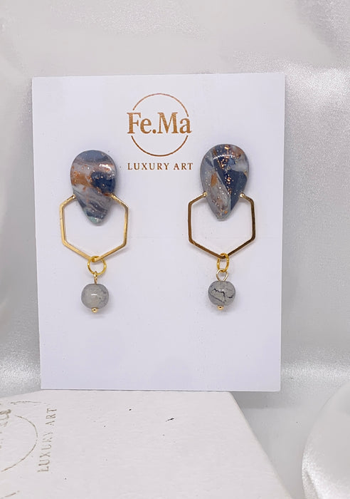 Orecchini Granito Argini