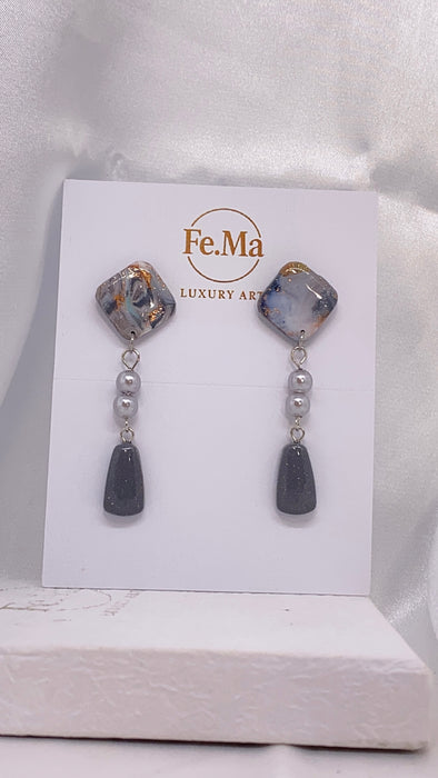 Orecchini Granito Basalto