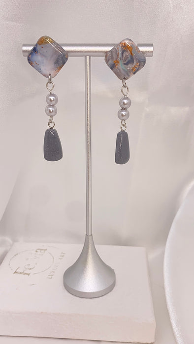 Orecchini Granito Basalto