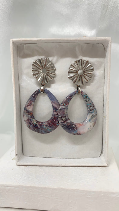 Orecchini Granito Corona