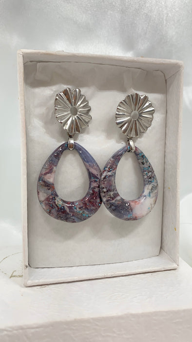 Orecchini Granito Corona