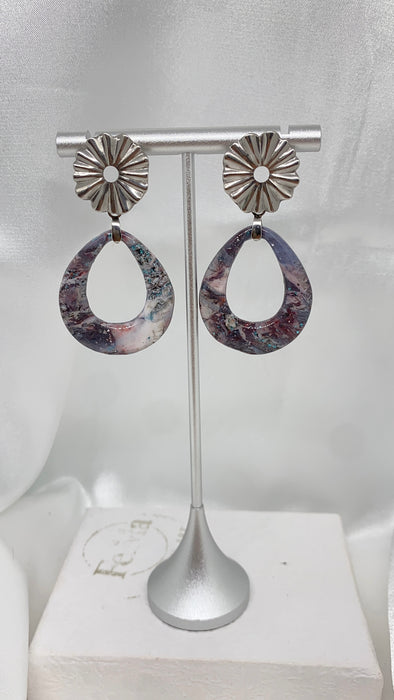 Orecchini Granito Corona