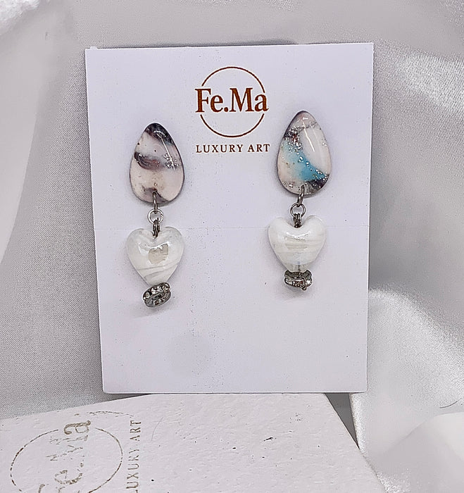 Orecchini Granito Cuore&Pietra