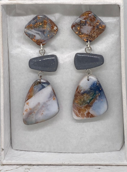 Orecchini Granito Diaspro