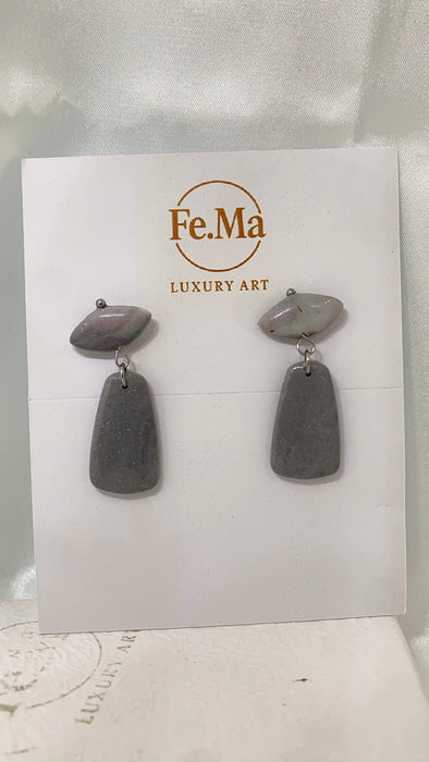 Orecchini Granito Ghiaia