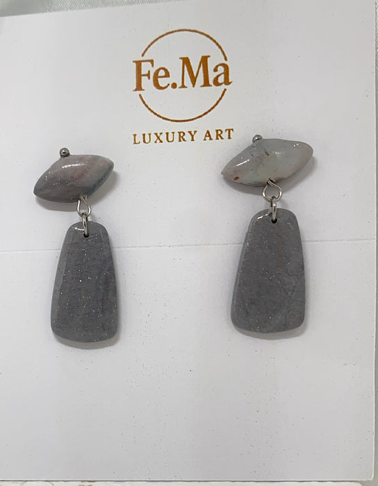Orecchini Granito Ghiaia
