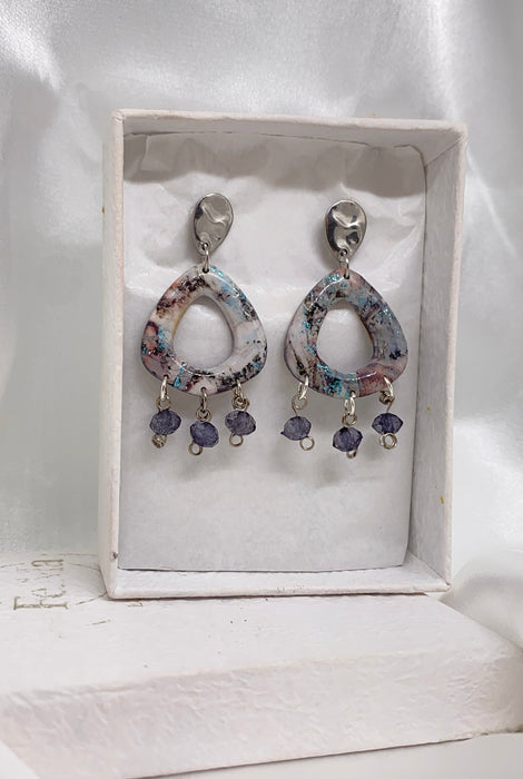 Orecchini Granito Maree