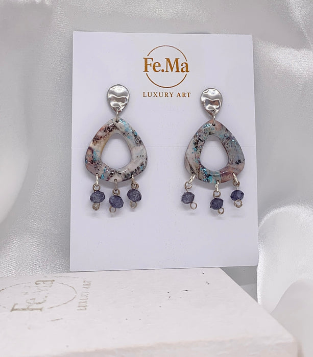 Orecchini Granito Maree