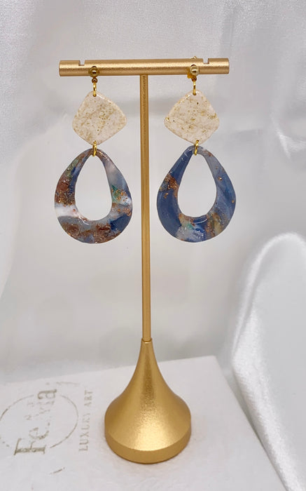 Orecchini Granito Marmo