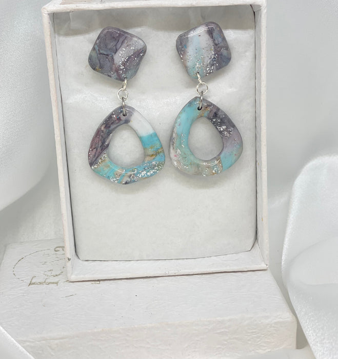 Orecchini Granito Nebbie