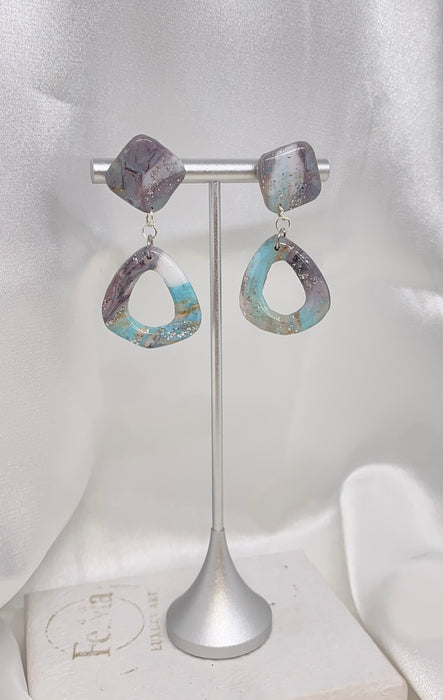 Orecchini Granito Nebbie