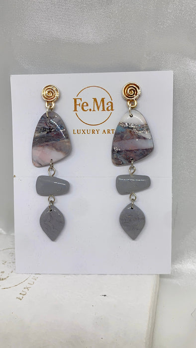 Orecchini Granito Onice