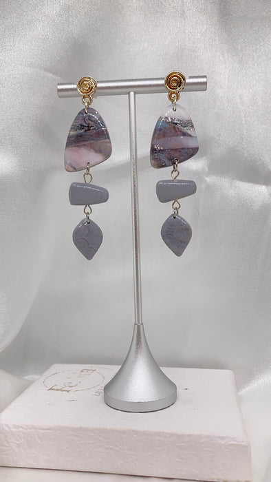 Orecchini Granito Onice