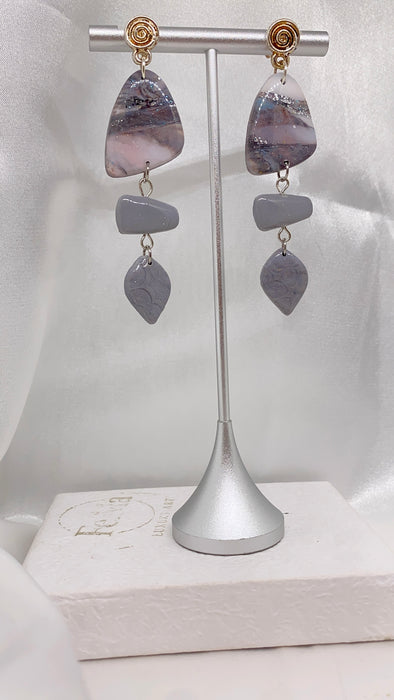 Orecchini Granito Onice