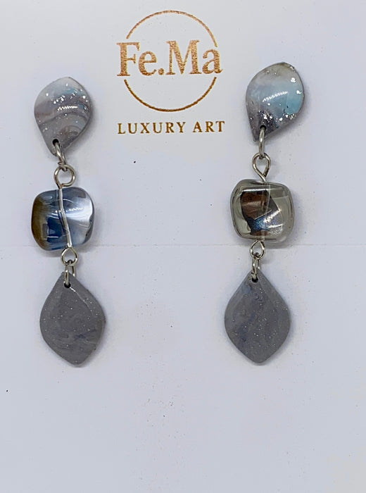 Orecchini Granito Quarzo