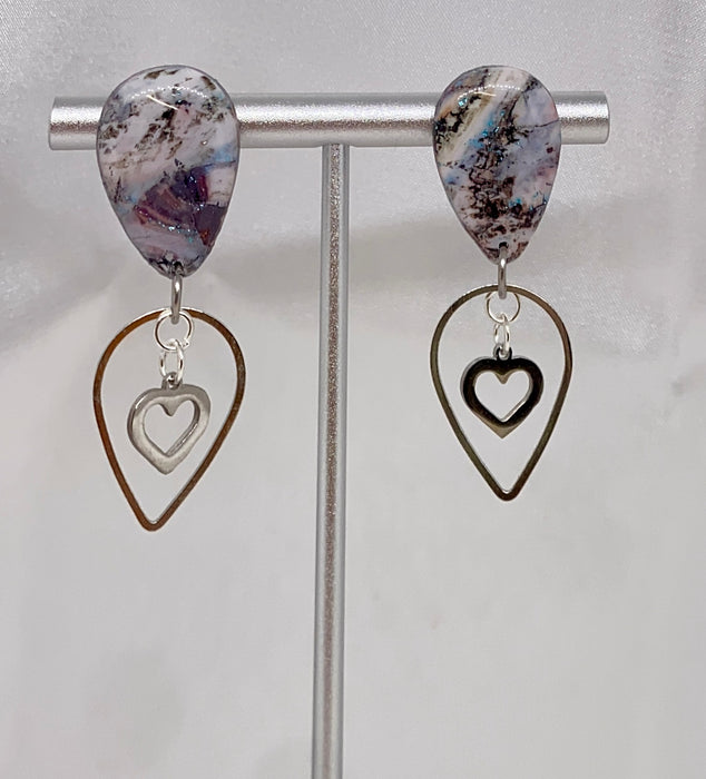 Orecchini Granito Riflesso