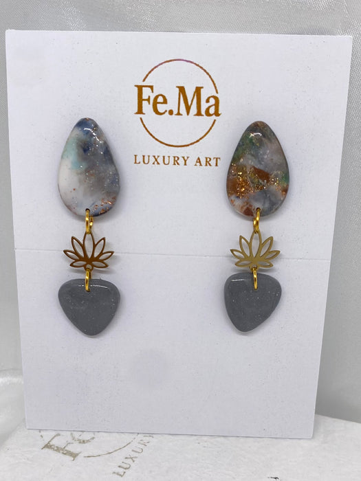 Orecchini Granito Sorgente