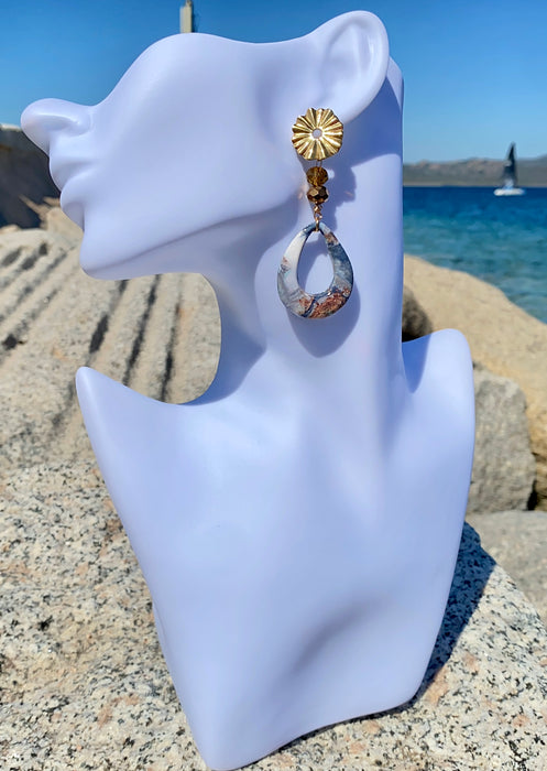 Orecchini Granito Vulcano