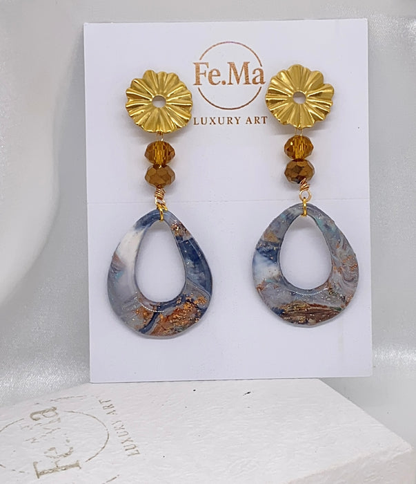 Orecchini Granito Vulcano