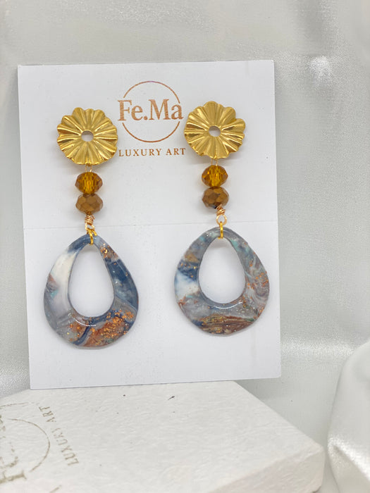 Orecchini Granito Vulcano