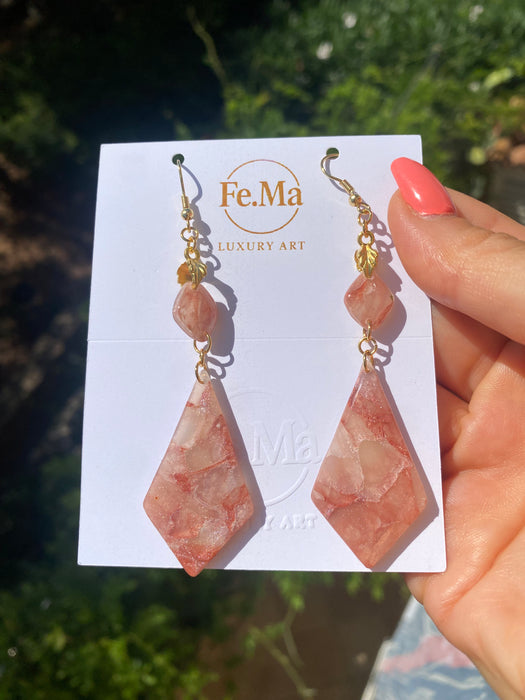 Orecchini Tramonto a Marina Piccola