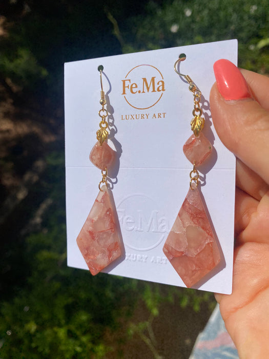 Orecchini Tramonto a Marina Piccola