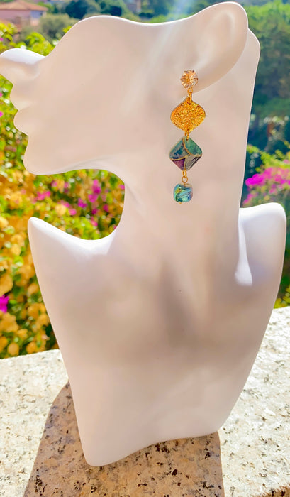 Orecchini Gaudí Trencadis