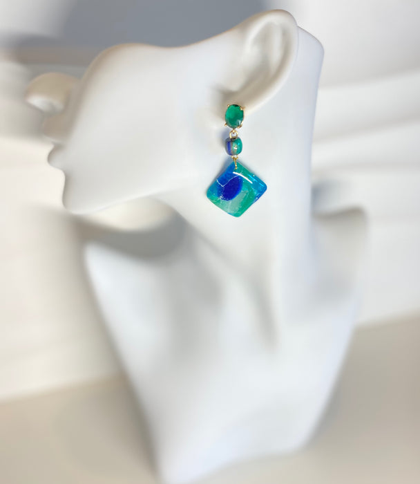 Orecchini Infinito Laguna