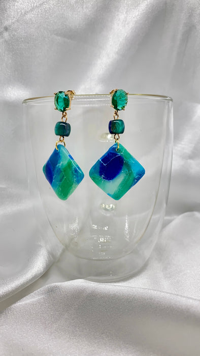 Orecchini Infinito Laguna