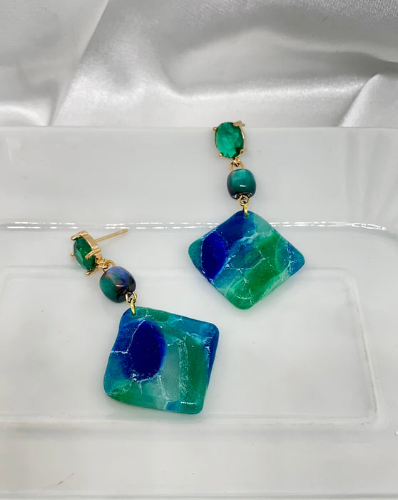 Orecchini Infinito Laguna