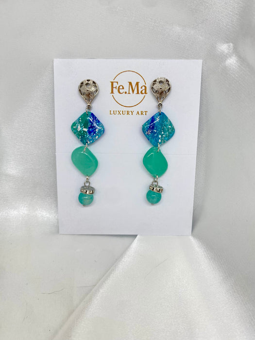 Orecchini Infinito Sirena