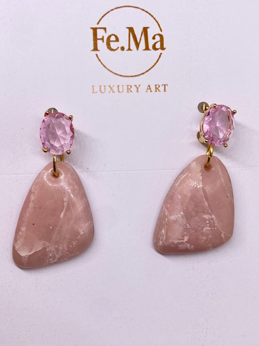 Orecchini Roseus Aurum Carpe Diem