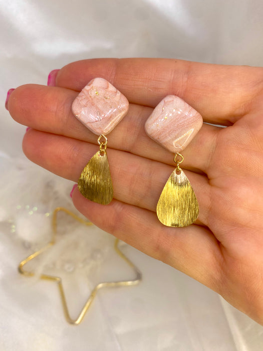 Orecchini Roseus Aurum Goccia Divina