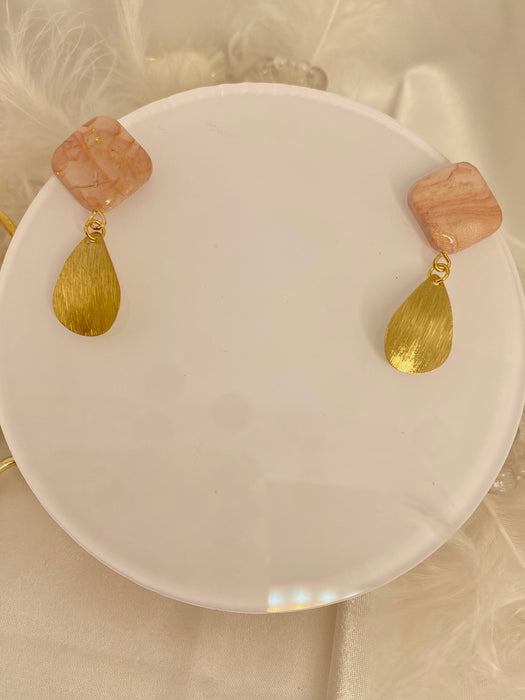 Orecchini Roseus Aurum Goccia Divina