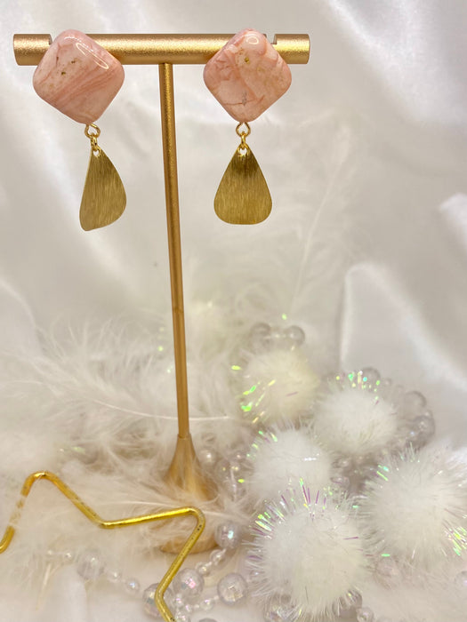 Orecchini Roseus Aurum Goccia Divina