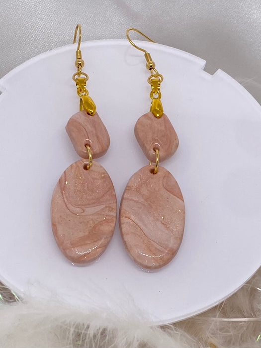 Orecchini Roseus Aurum Petali Gemelli