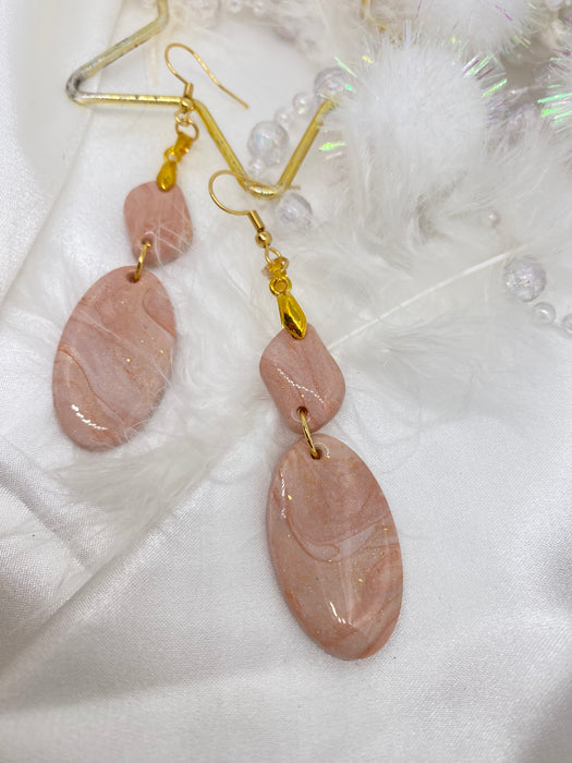 Orecchini Roseus Aurum Petali Gemelli