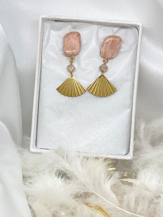 Orecchini Roseus Aurum Vento Dorato