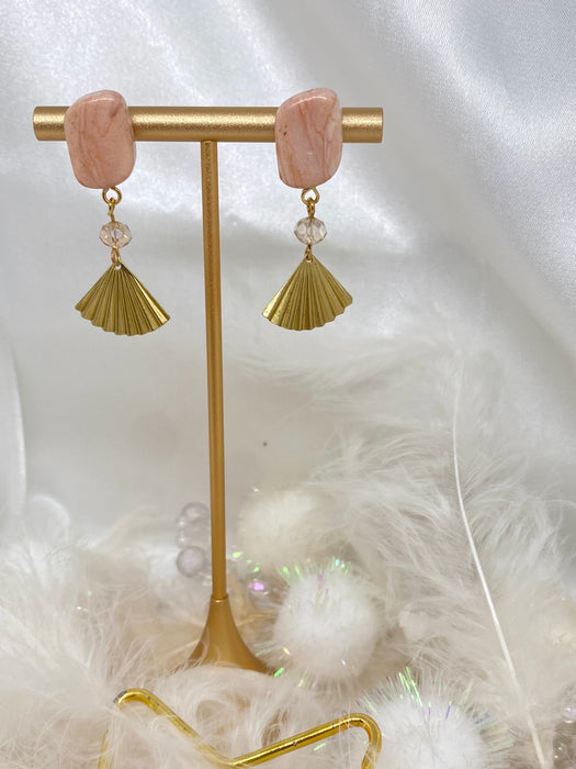 Orecchini Roseus Aurum Vento Dorato