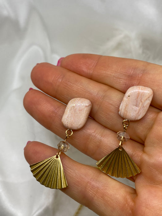 Orecchini Roseus Aurum Vento Dorato