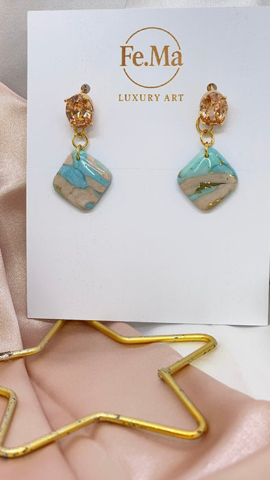 Orecchini Terra Ambra