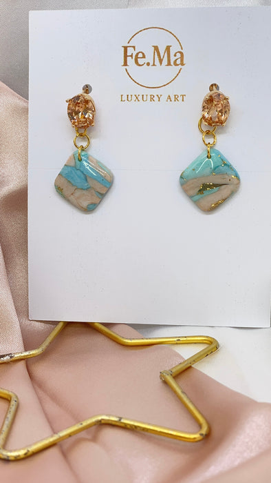 Orecchini Terra Ambra