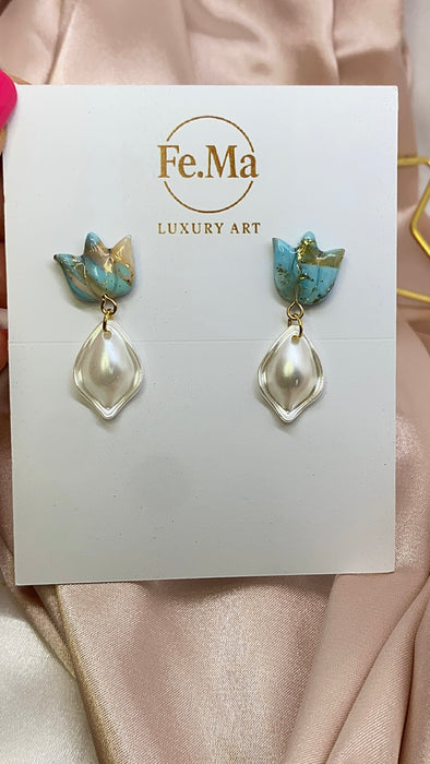 Orecchini Terra Fiore