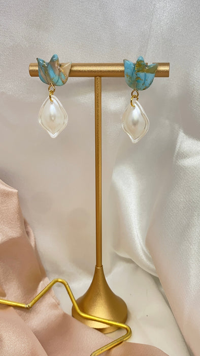 Orecchini Terra Fiore