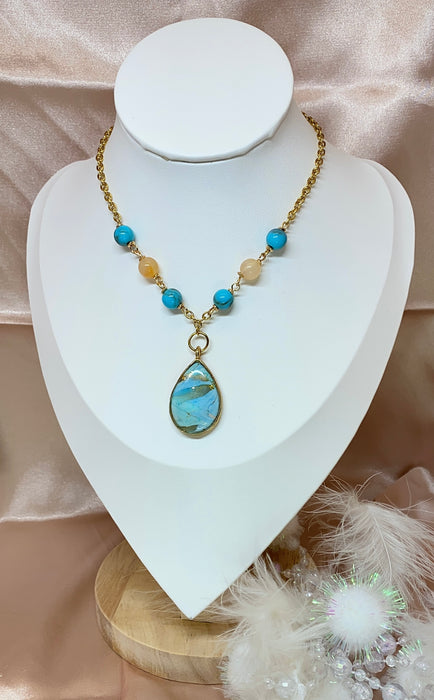 Collana Terra Goccia