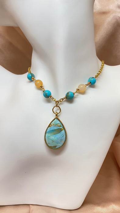 Collana Terra Goccia