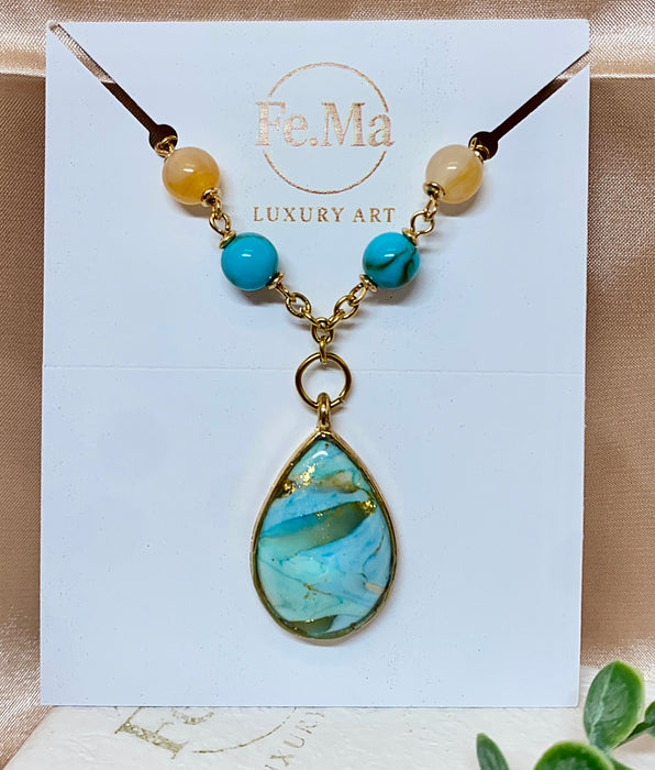 Collana Terra Goccia