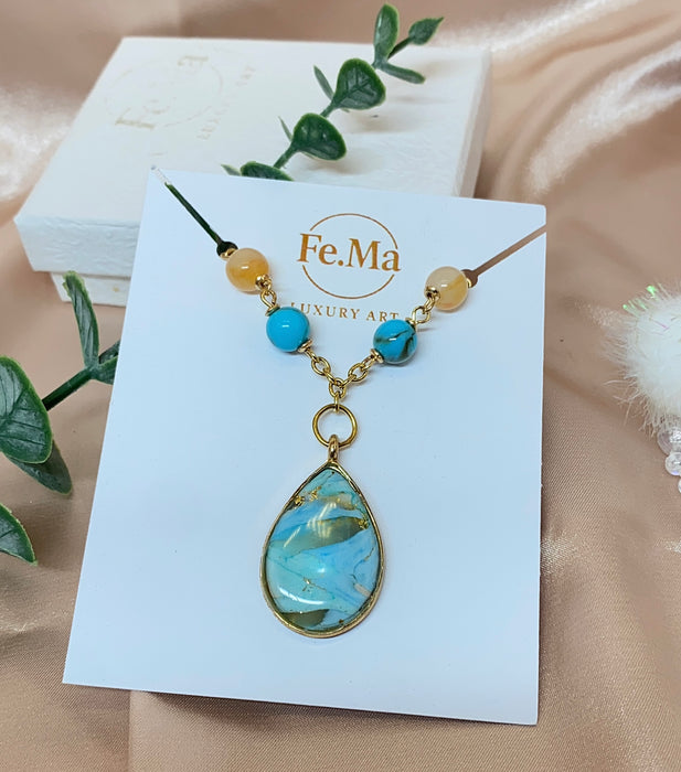 Collana Terra Goccia